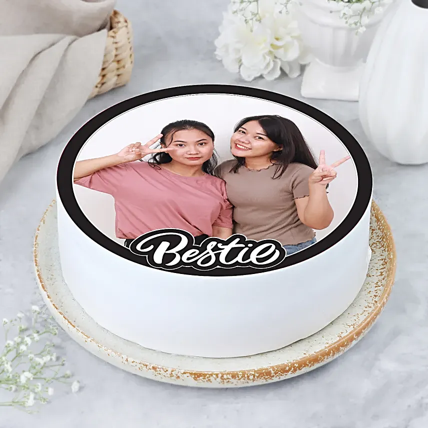 Pineapple Celebration Cake For Bestie Half Kg
