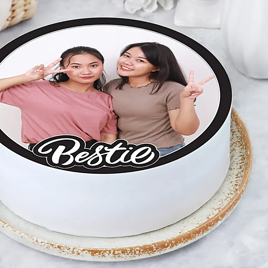 Pineapple Celebration Cake For Bestie Half Kg
