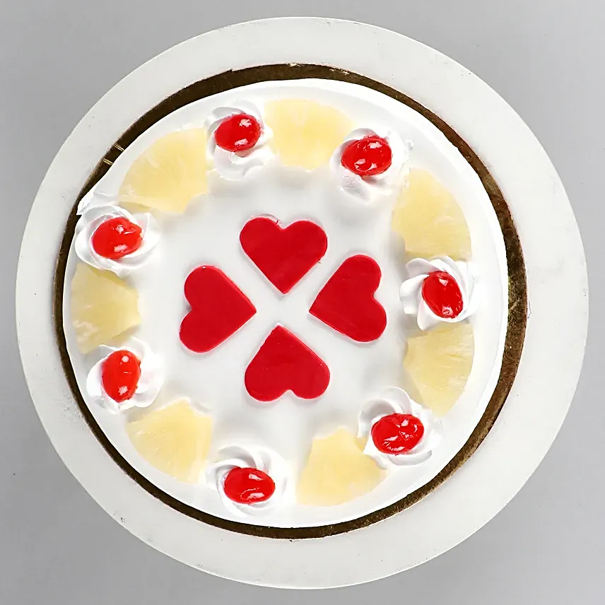 Pineapple Cake for Anniversary