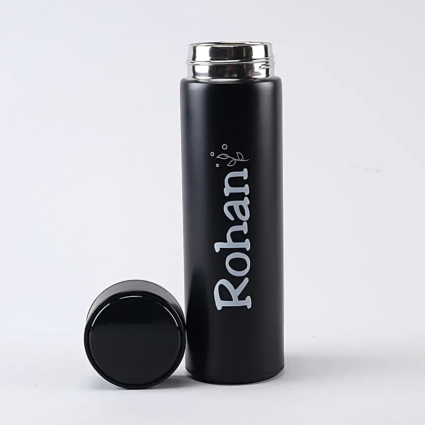 Pink and Black Radiance LED Temperature Bottles
