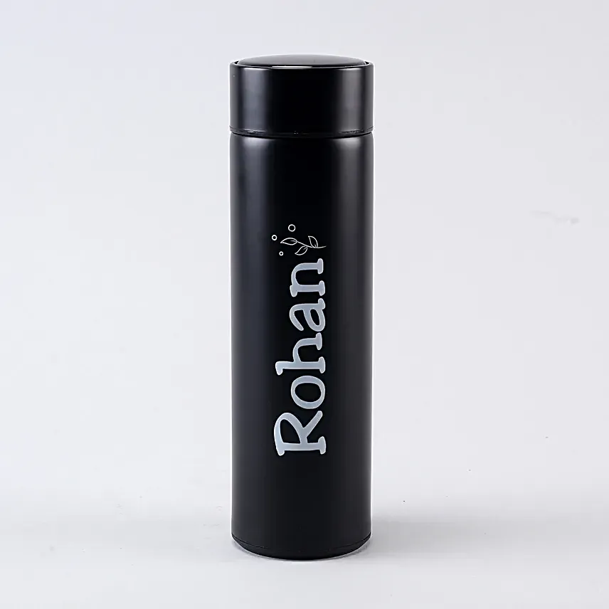 Pink and Black Radiance LED Temperature Bottles
