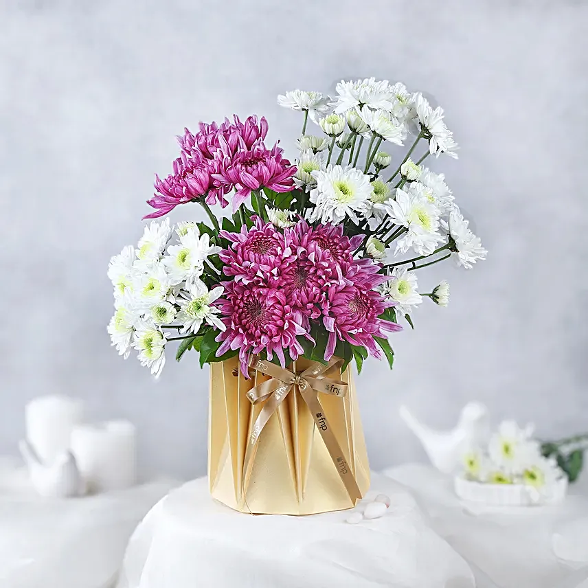 Pink Charm Chrysanthemum Medley