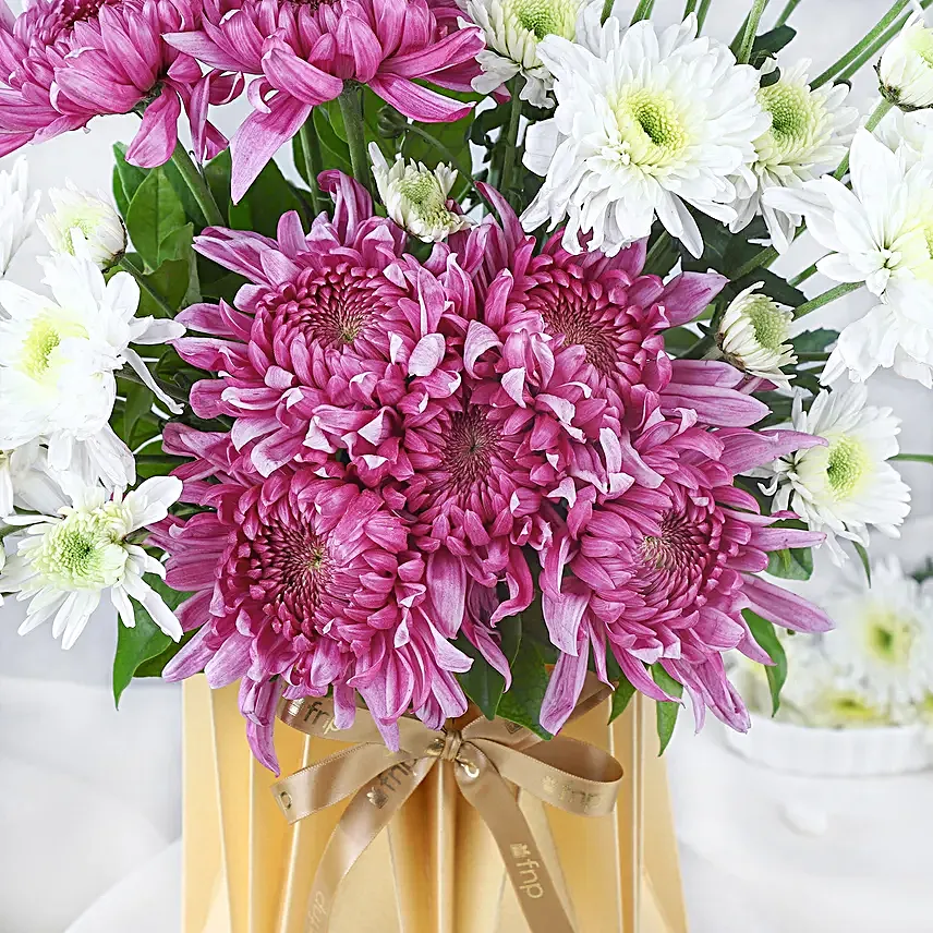Pink Charm Chrysanthemum Medley