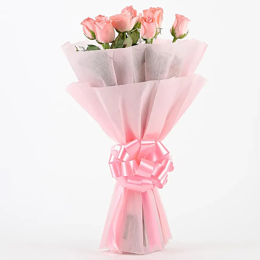 Online Pink Roses And Romantic Tunes Combo