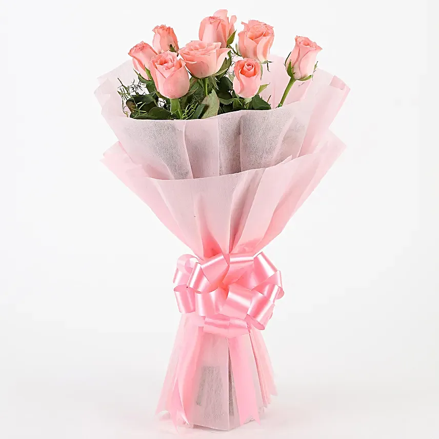 Online Pink Roses And Romantic Tunes Combo