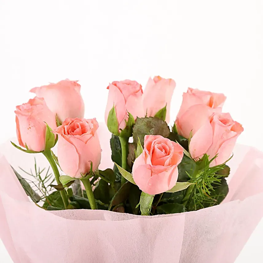 Online Pink Roses And Romantic Tunes Combo