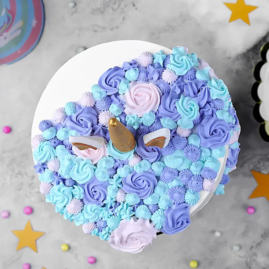 OnlinePink Unicorn Chocolate Cake