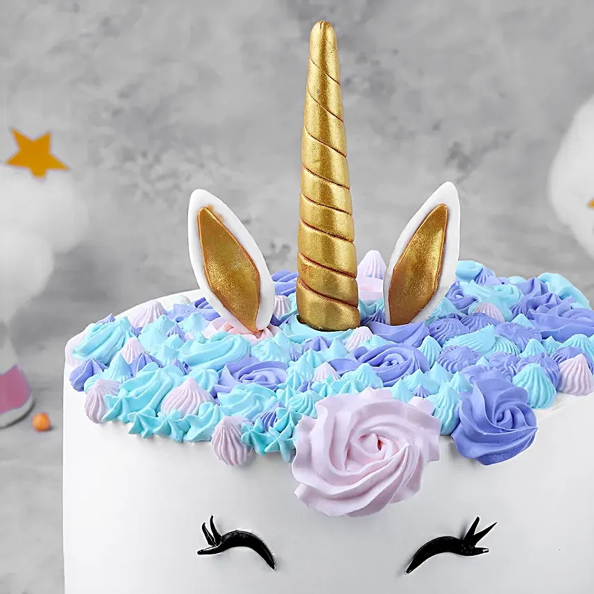 OnlinePink Unicorn Chocolate Cake