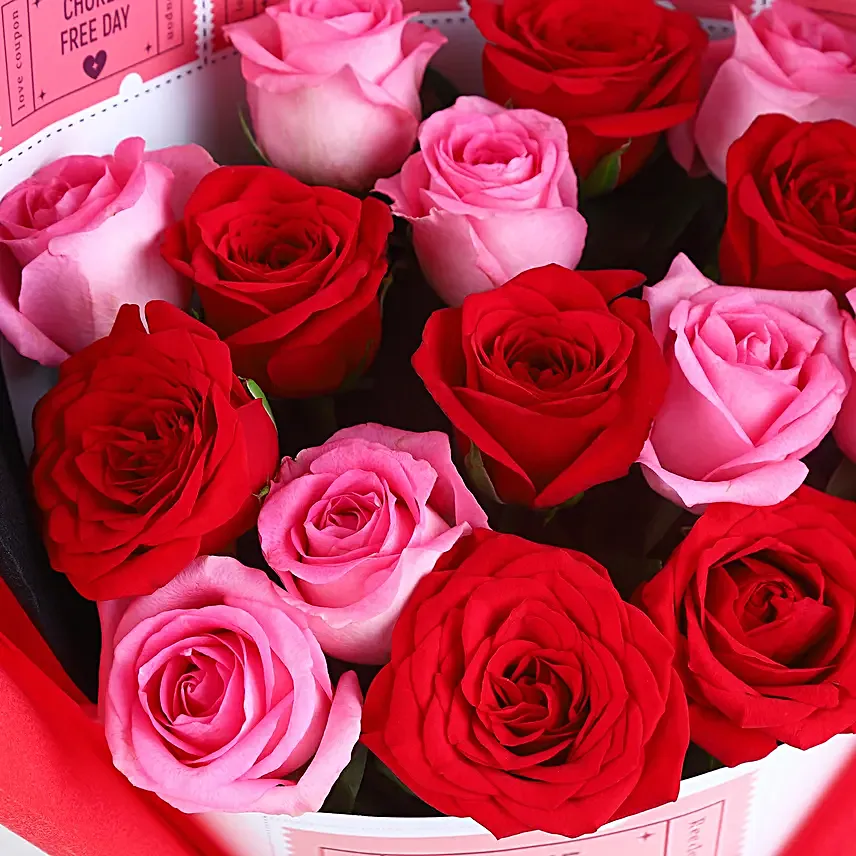 Playful Affection Love Coupons Rose