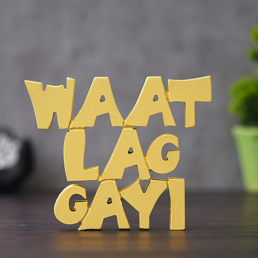 Playful Waat Lag Gayi Decorative Showpiece