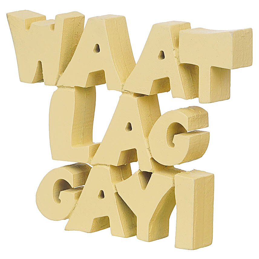 Playful Waat Lag Gayi Decorative Showpiece