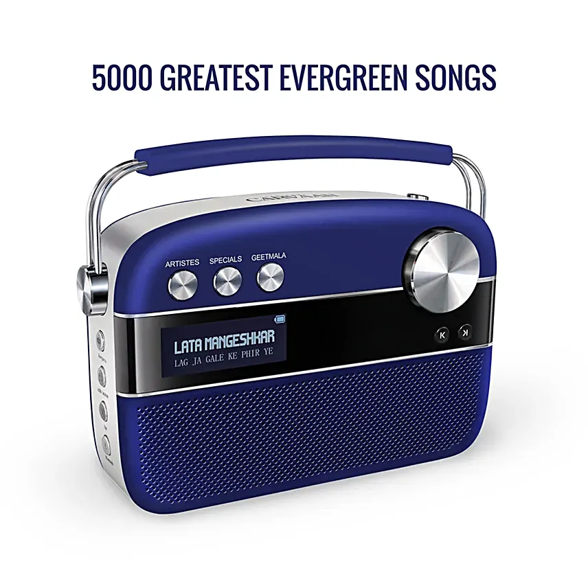 Portable Saregama Carvaan Blue