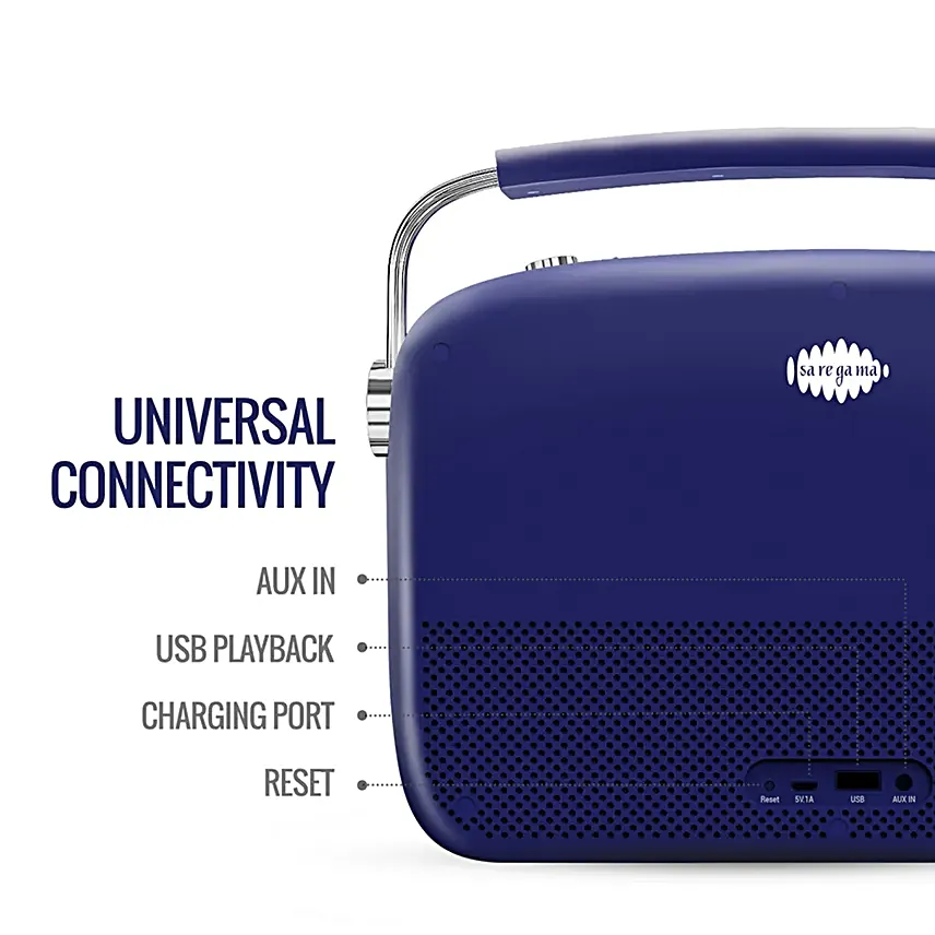 Portable Saregama Carvaan Blue