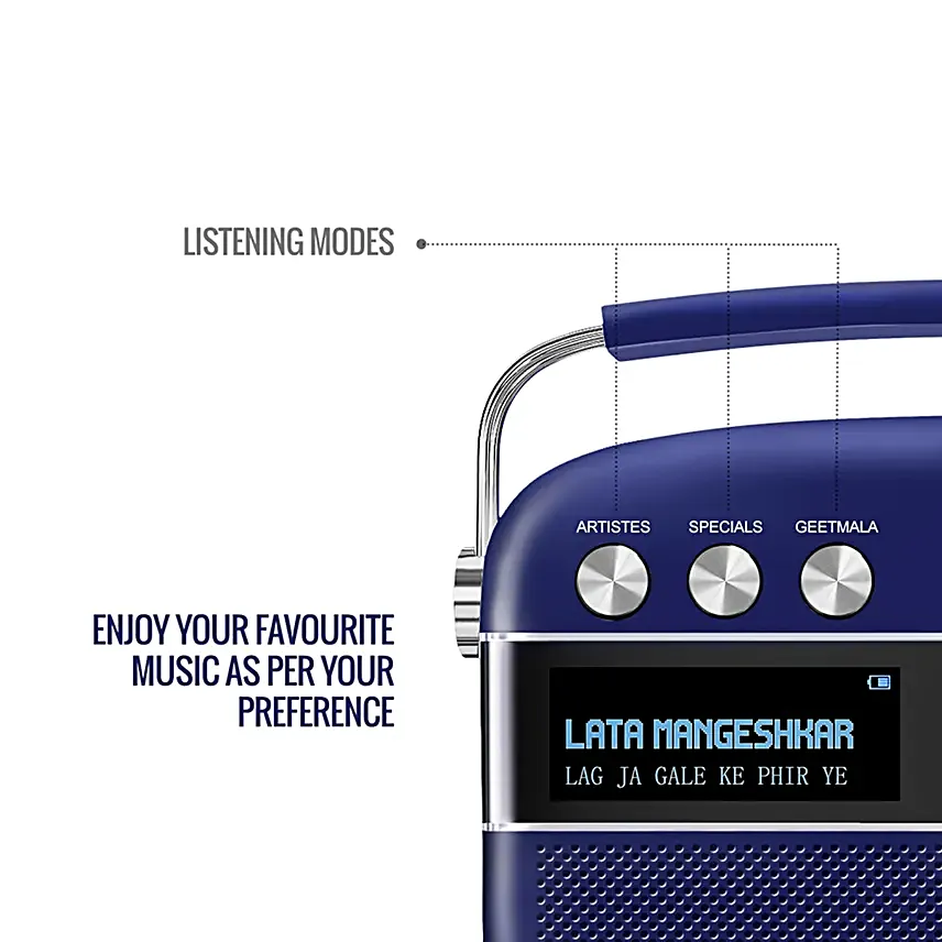 Portable Saregama Carvaan Blue