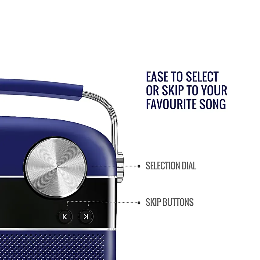 Portable Saregama Carvaan Blue