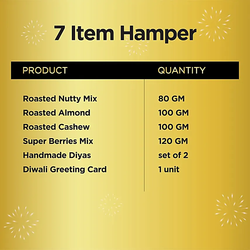 Premium Dry Fruits N Diya Gift Hamper