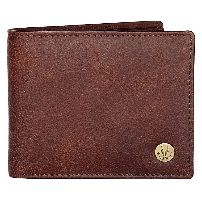 Premium Leather Wallet N Pen Gift Set