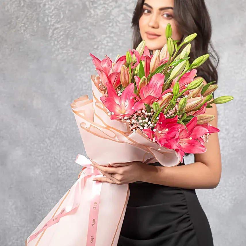 Pretty In Pink Floral Bouquet