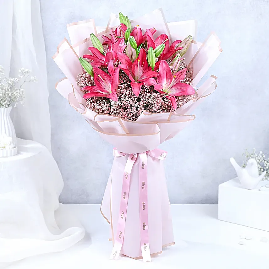 Pretty In Pink Floral Bouquet
