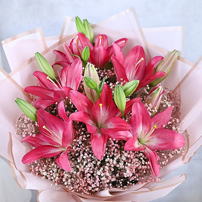 Pretty In Pink Floral Bouquet