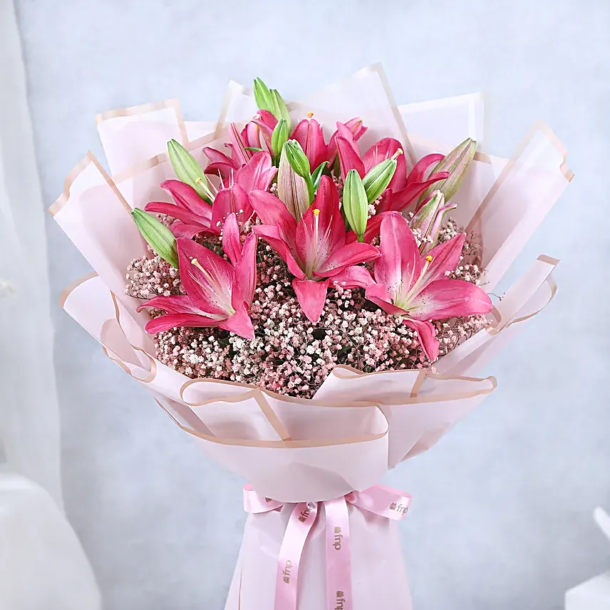 Pretty In Pink Floral Bouquet