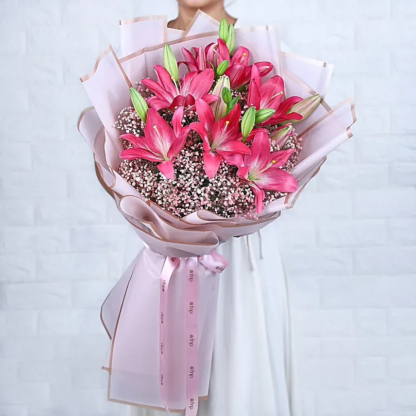 Pretty In Pink Floral Bouquet