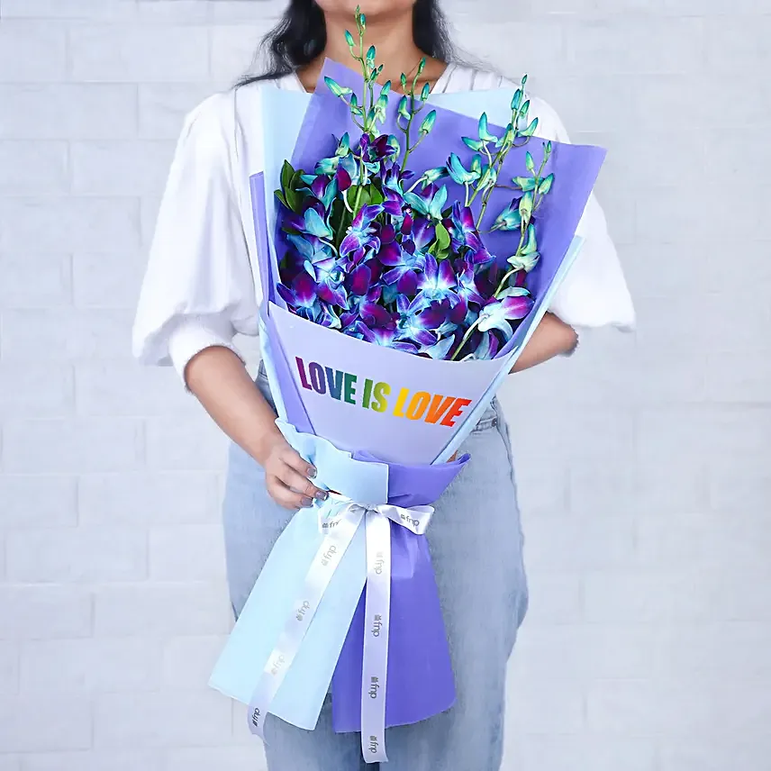 Prideful Orchid Love Bouquet
