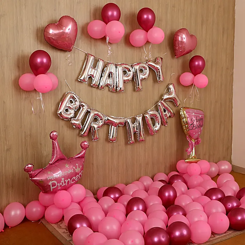 Princess Birthday Pink Décor