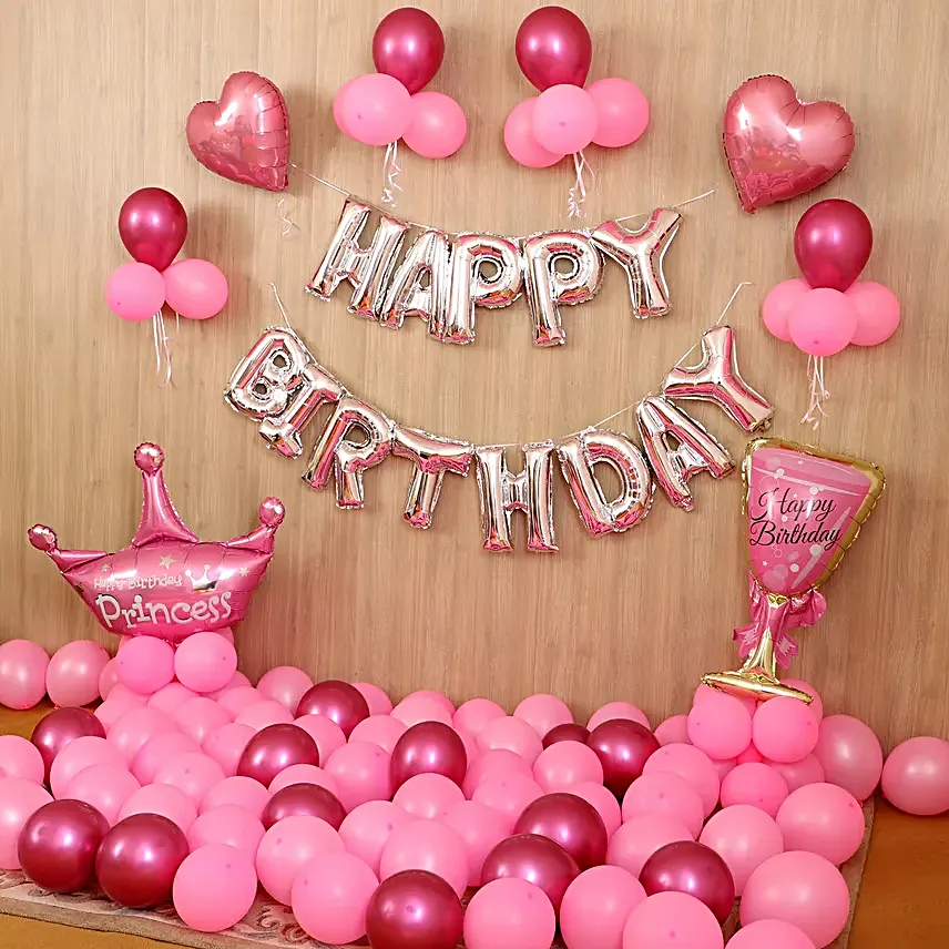 Princess Birthday Pink Décor