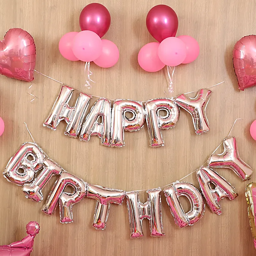 Princess Birthday Pink Décor