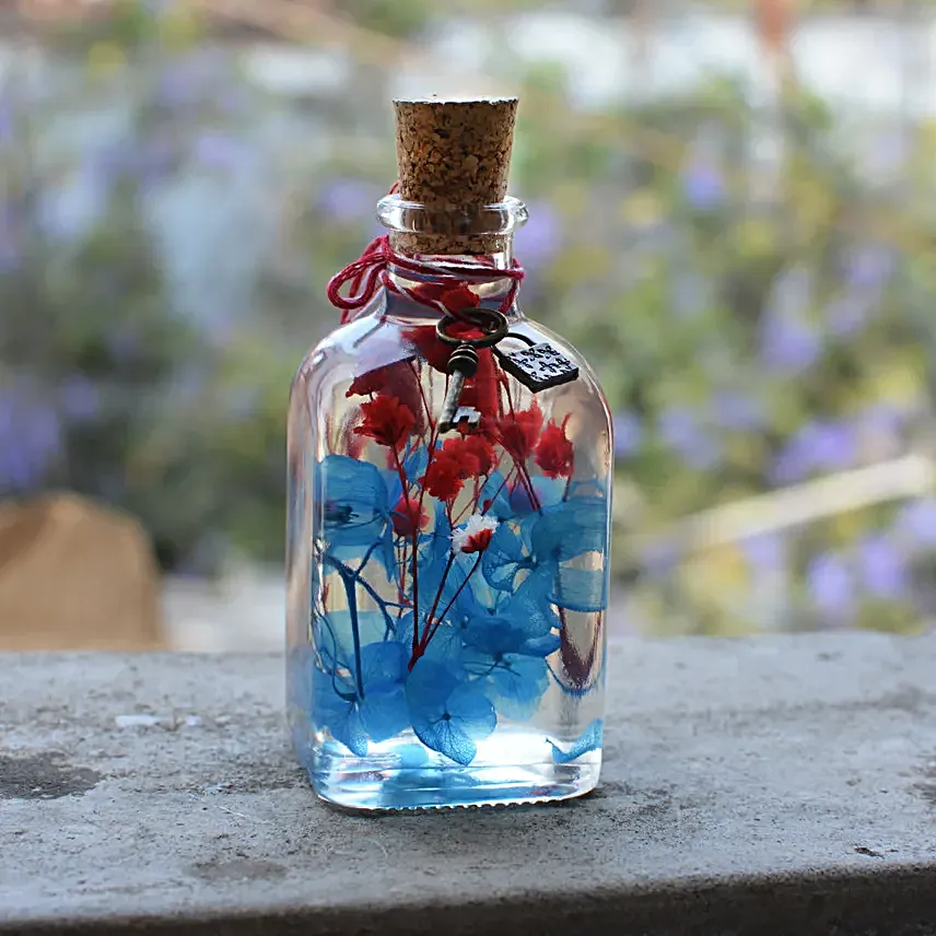 Prismatic Preserved Flower Tabletop