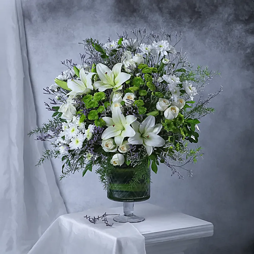 Pristine White Assemblage
