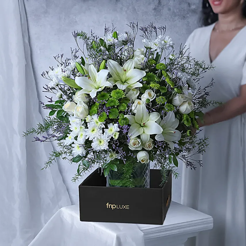 Pristine White Assemblage