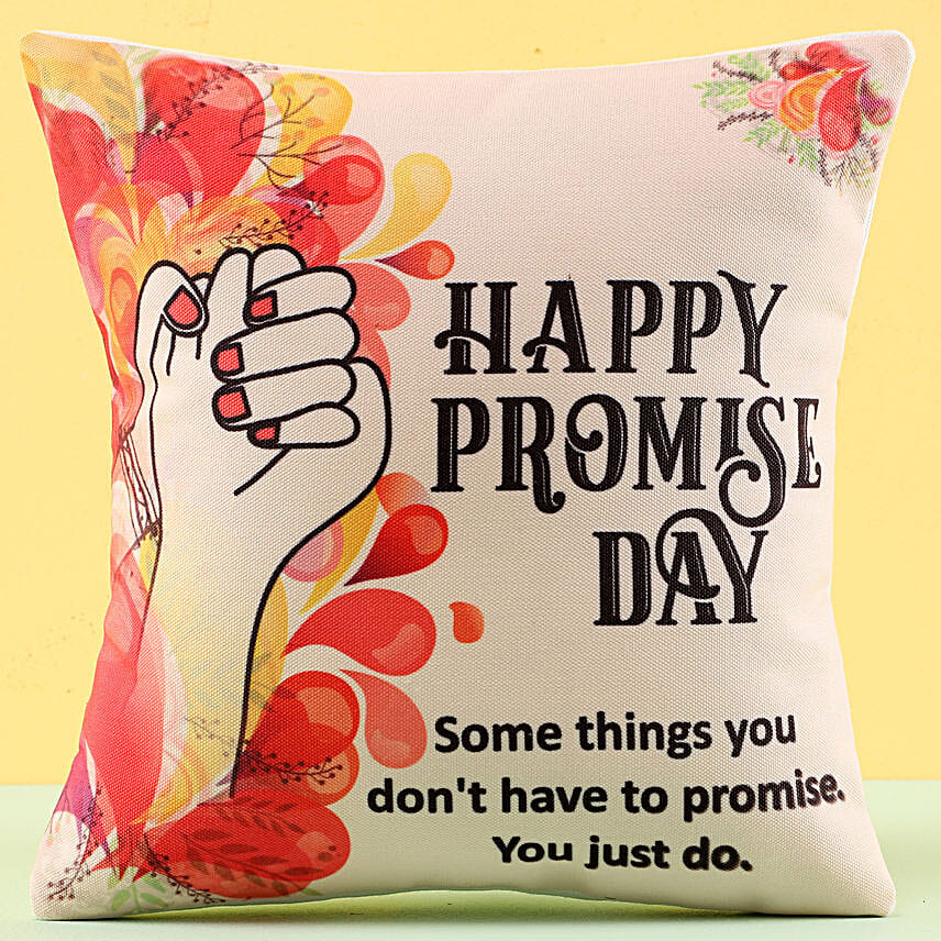 Promise Day Cushion for Couples