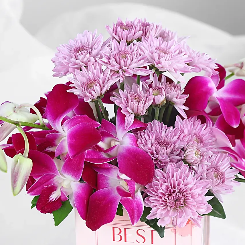 Purple Bloom For Best Mom