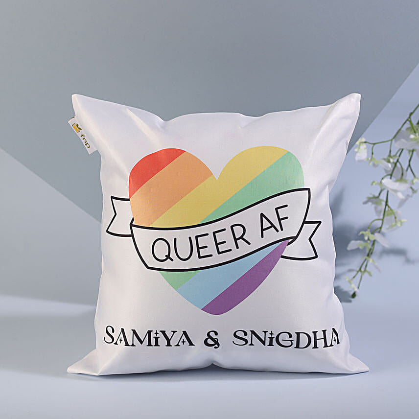 Queen AF Personalised Cushion