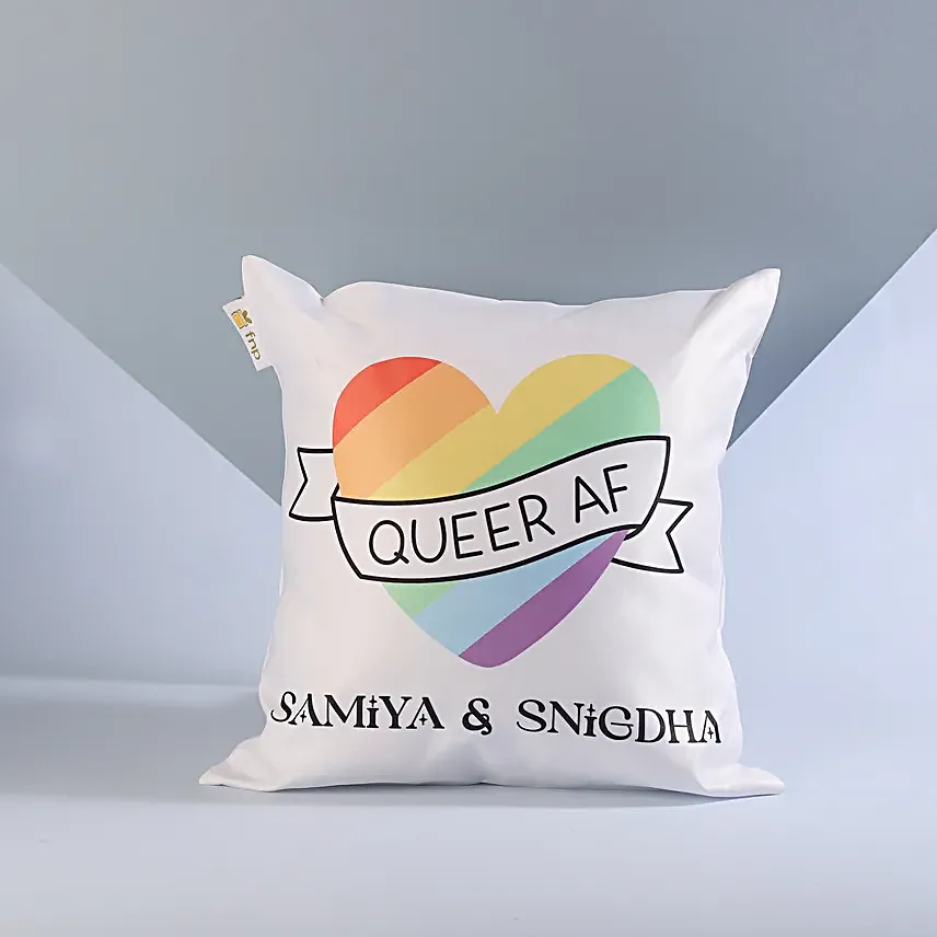 Queen AF Personalised Cushion