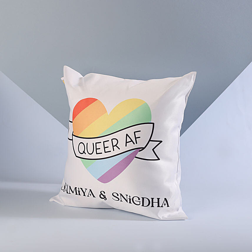 Queen AF Personalised Cushion