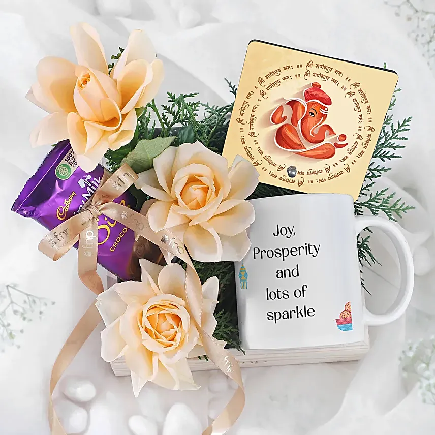 Radiant Diwali Wishes Box