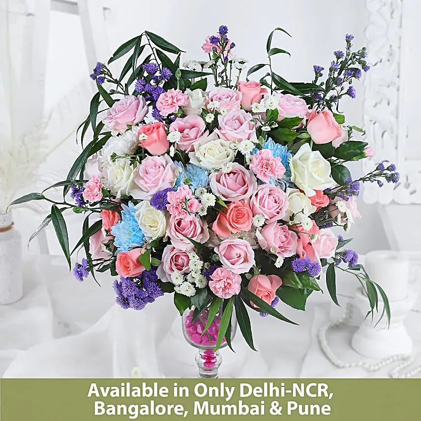 Radiant Mixed Rose Harmony