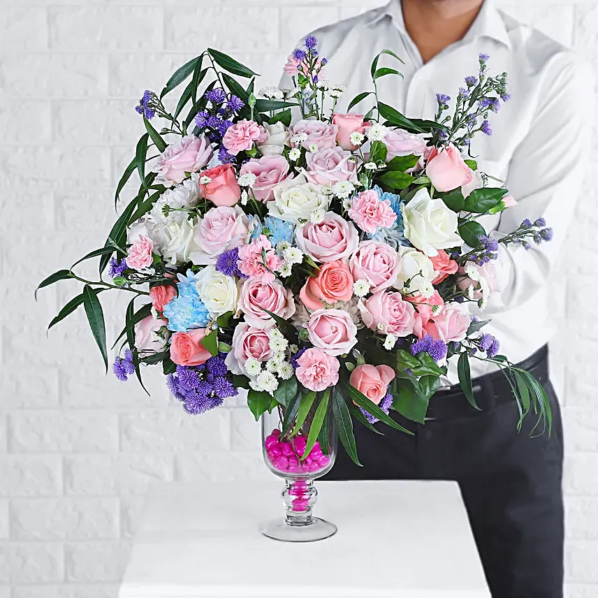 Radiant Mixed Rose Harmony