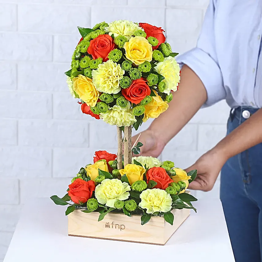 Radiant Roses and Carnations