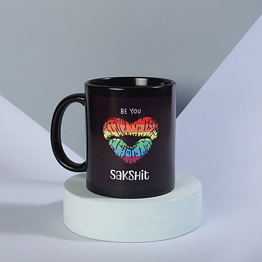 Rainbow Heart Mug