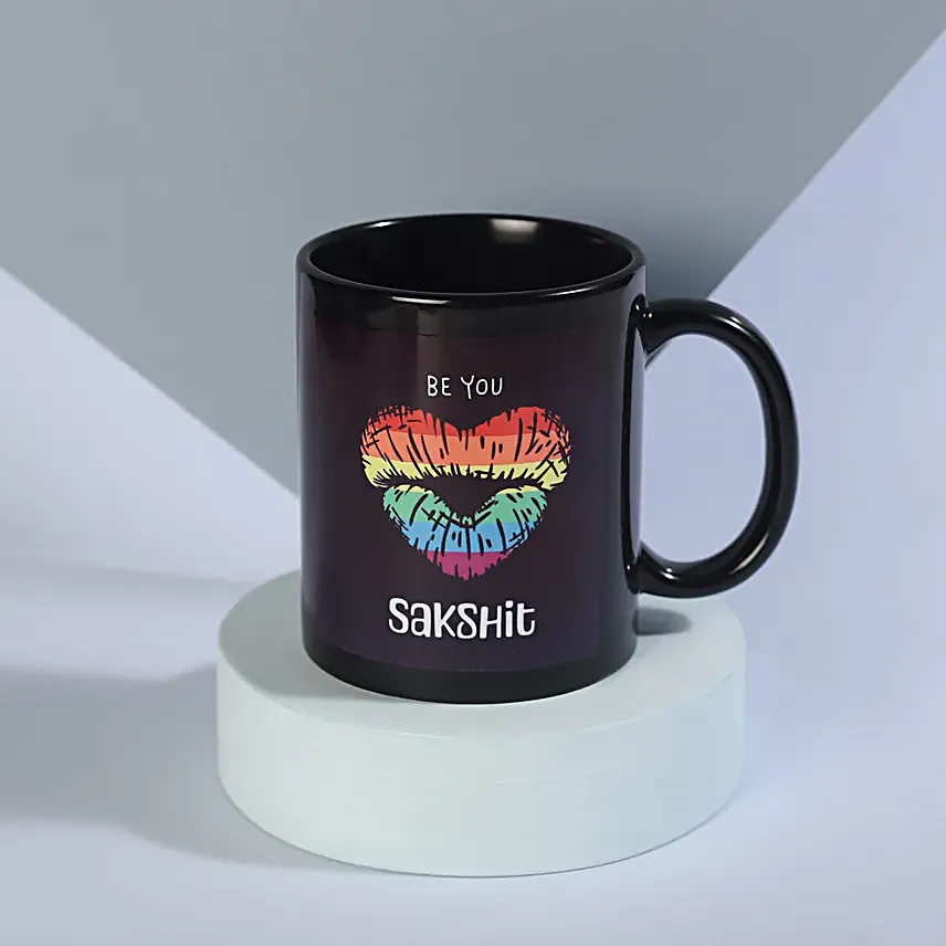 Rainbow Heart Mug