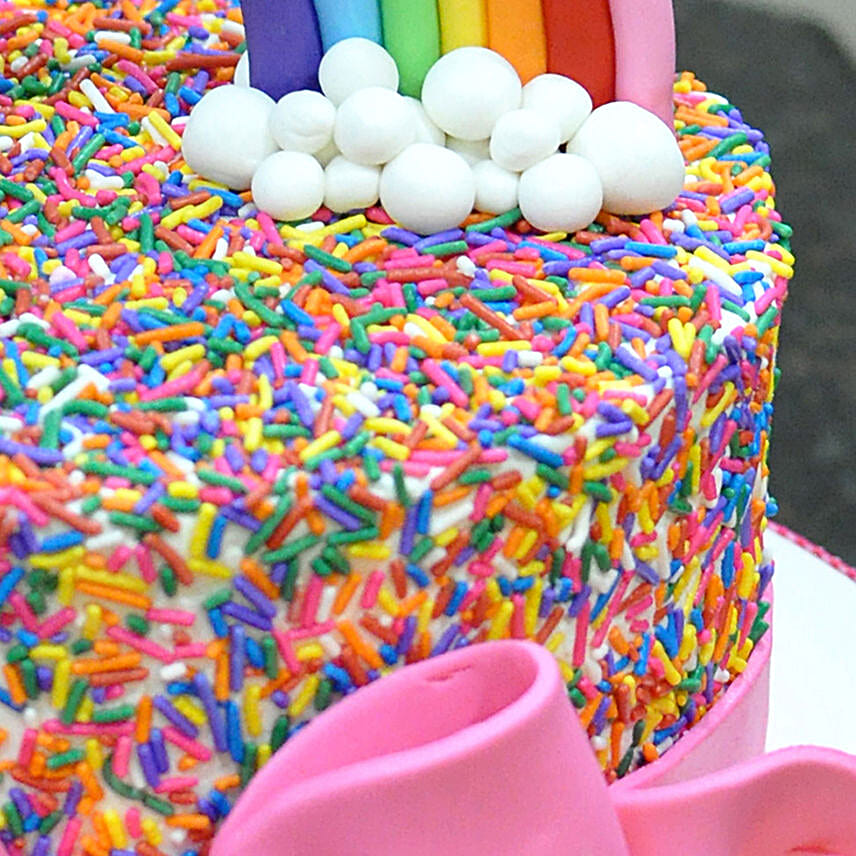 Desginer Rainbow Cake Online