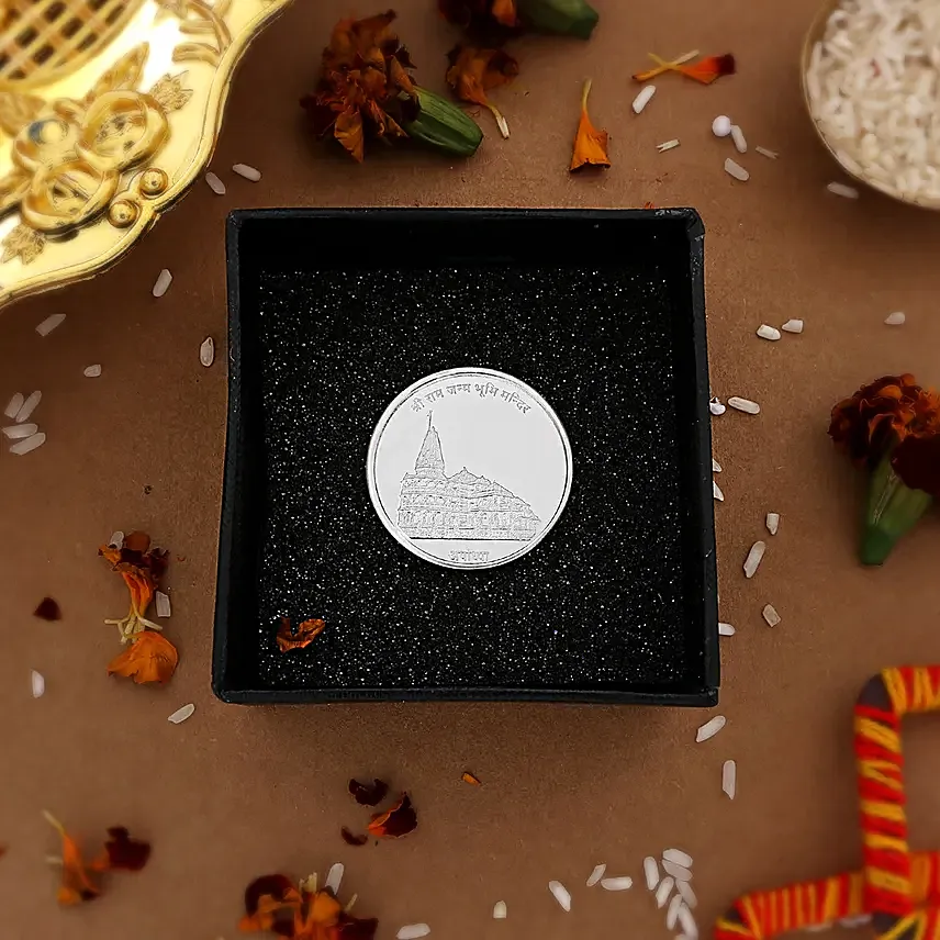 Ram Darbar Inaugural Silver Coin