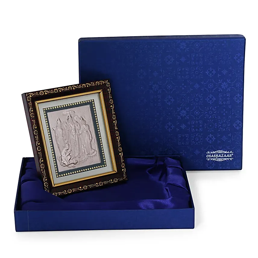 Ram Darbar Silver Photo Frame