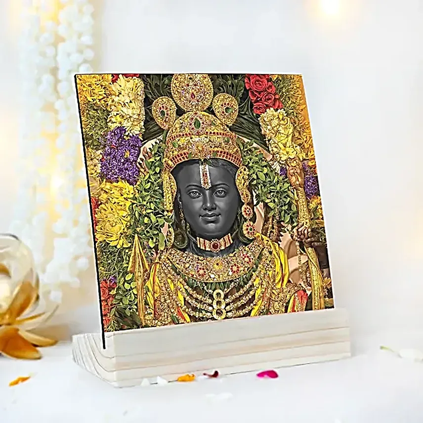 Ram Lalla Blessings Rakhi Combo