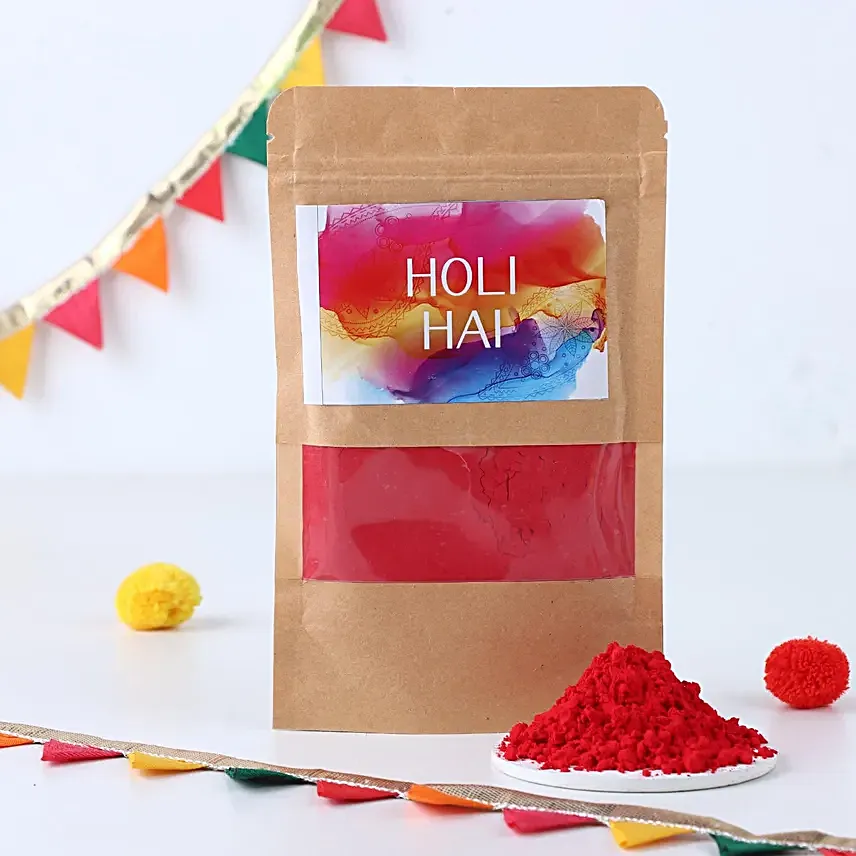 Red Color Herbal Gulal 75 gm