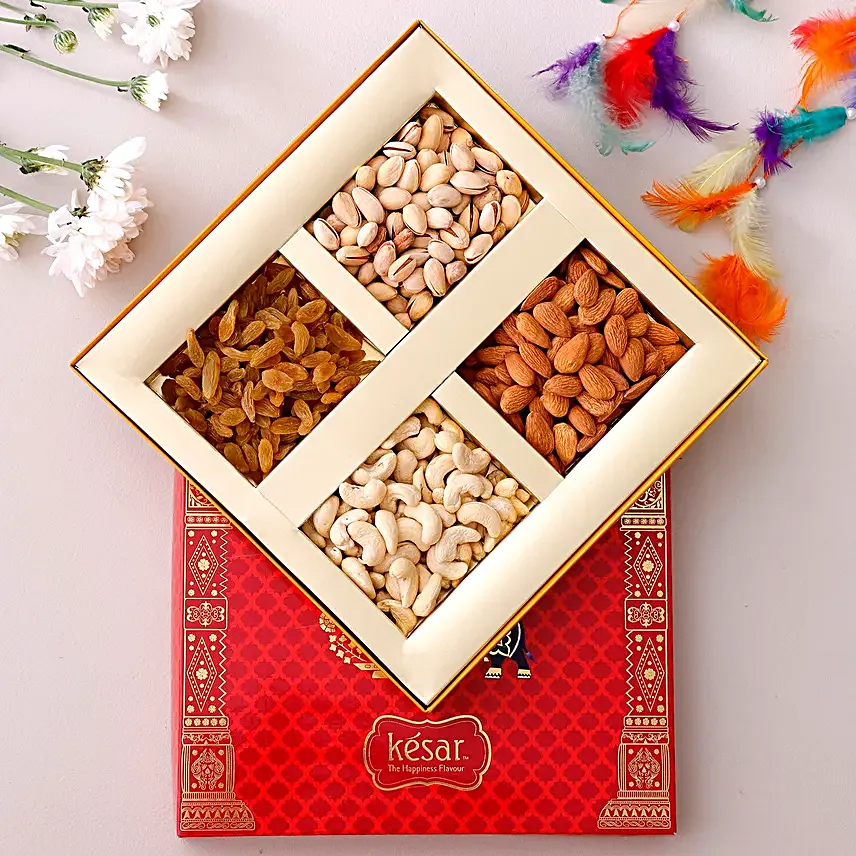 Red N Golden Premium Dryfruits Box